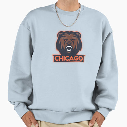 Chicago Soccer Sweatshirt - Aesthetic Graphic Unisex - T-Shirt, Sweatshirt, Hoodie