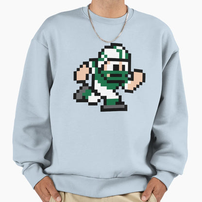 8 Bit Player New York Jets Sweatshirt - Minimalist Print for Adults - T-Shirt, Sweatshirt, Hoodie