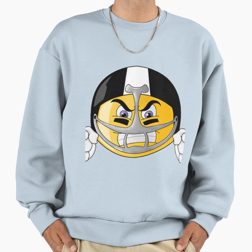 Football Player Emoji Sweatshirt - Custom Art Print Unisex - T-Shirt, Sweatshirt, Hoodie