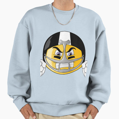 Football Player Emoji Sweatshirt - Custom Art Print Unisex - T-Shirt, Sweatshirt, Hoodie