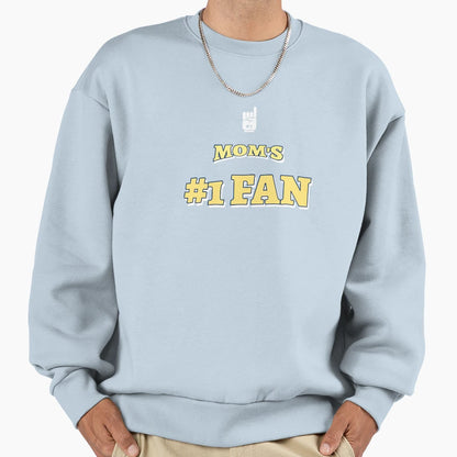 Moms 1 Fan Mum Day Mother Day Sweatshirt - Streetwear Style for Adults - T-Shirt, Sweatshirt, Hoodie