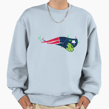 Grinch Pats Sweatshirt - Casual Everyday Wear Men Women - T-Shirt, Sweatshirt, Hoodie