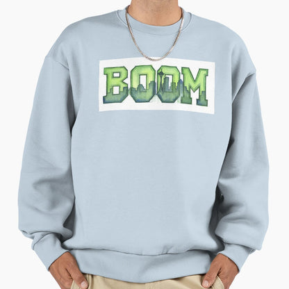 Legion Boom 12Th Art Seattle Space Sweatshirt - Custom Art Print Men Women - T-Shirt, Sweatshirt, Hoodie