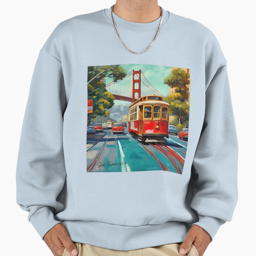 Streets Frisco Sweatshirt - Streetwear Style for Adults - T-Shirt, Sweatshirt, Hoodie