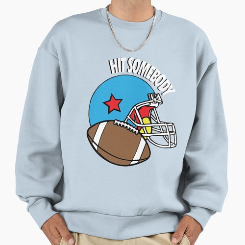 Football Helmet American Football Sweatshirt - Custom Art Print Unisex - T-Shirt, Sweatshirt, Hoodie