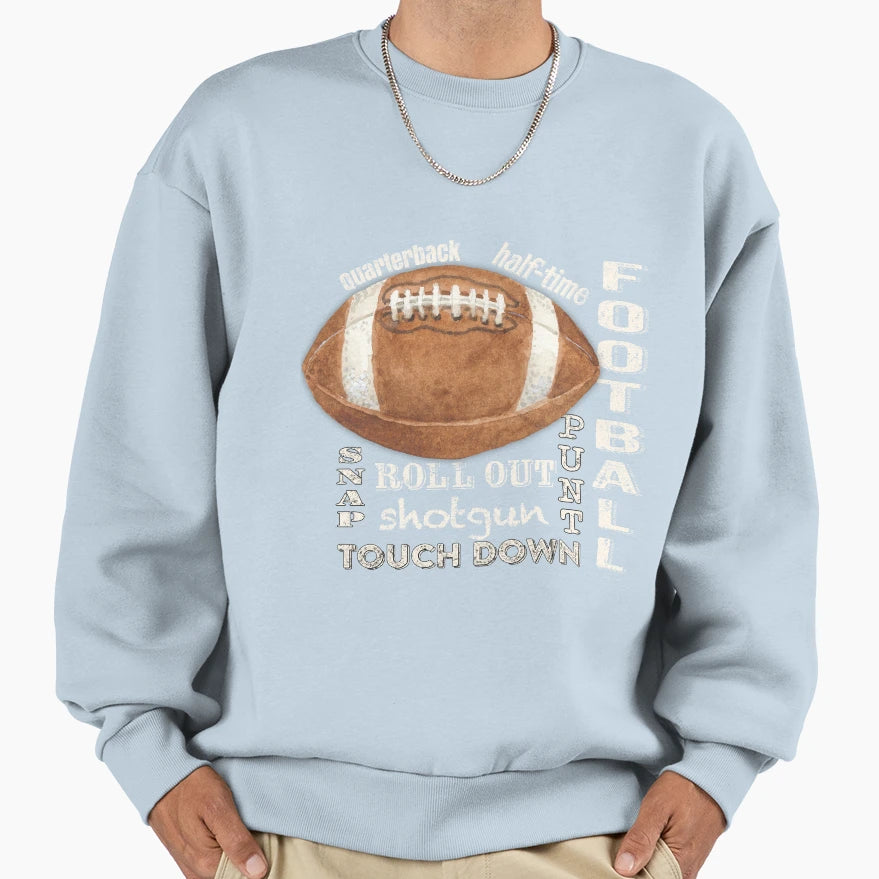 Football Art 2 Sweatshirt - Aesthetic Graphic Unisex - T-Shirt, Sweatshirt, Hoodie