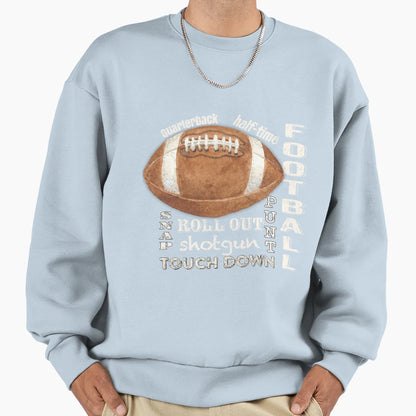 Football Art 2 Sweatshirt - Aesthetic Graphic Unisex - T-Shirt, Sweatshirt, Hoodie