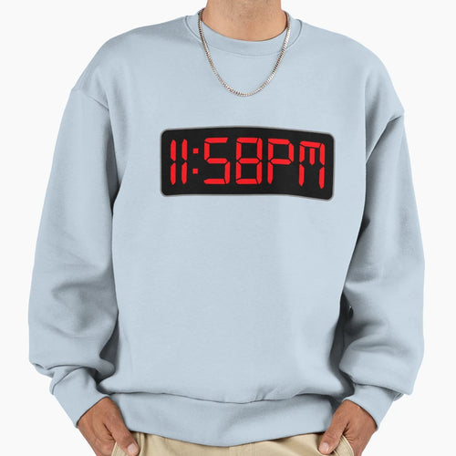 Two Minutes To Midnight Sweatshirt - Unique Graphic for Adults - T-Shirt, Sweatshirt, Hoodie