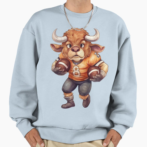 Bull Nfl Sweatshirt - Aesthetic Graphic Unisex - T-Shirt, Sweatshirt, Hoodie