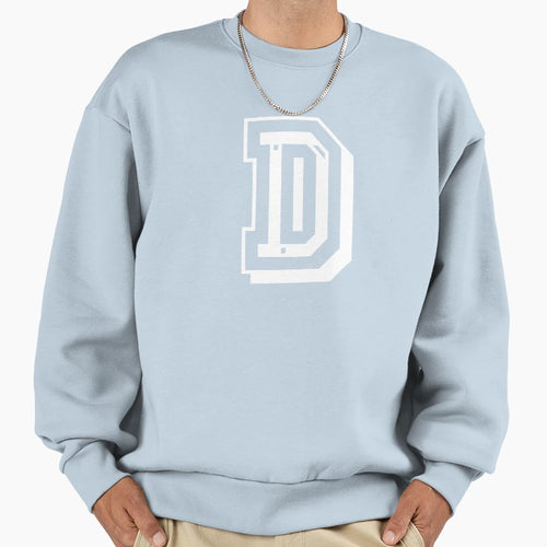Letter D College University Uni Usa Sweatshirt - Trendy Graphic Unisex - T-Shirt, Sweatshirt, Hoodie