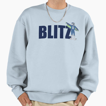 Blitz Hawk Sweatshirt - Fun Novelty Design Unisex - T-Shirt, Sweatshirt, Hoodie