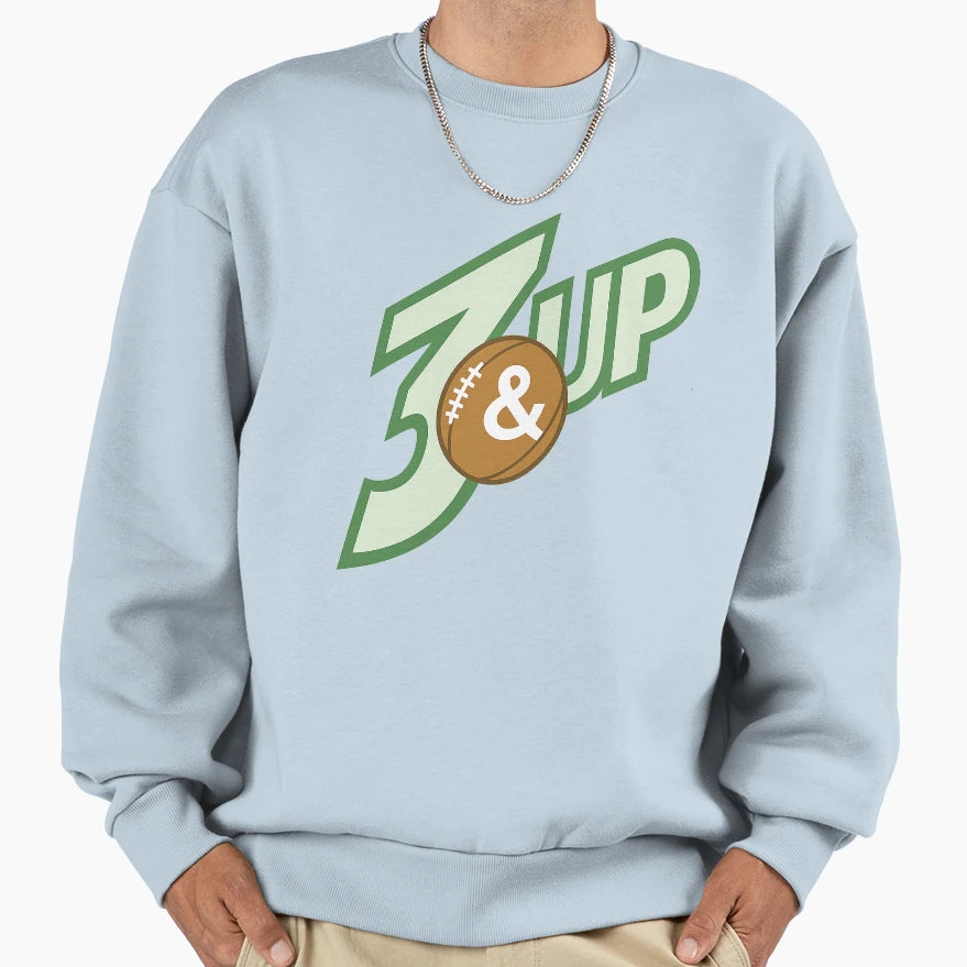 3Rd And Unpredictable Football Sweatshirt - Aesthetic Graphic Men Women - T-Shirt, Sweatshirt, Hoodie