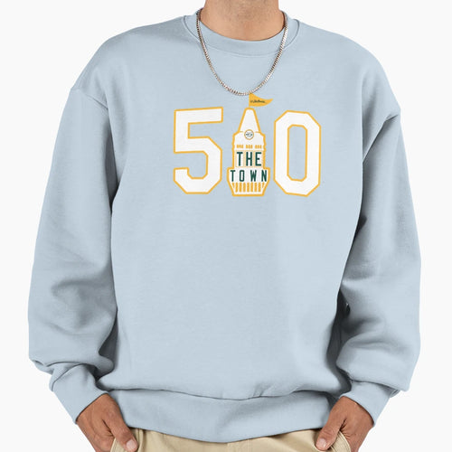 510 Oakland Baseball Sweatshirt - Minimalist Print Unisex - T-Shirt, Sweatshirt, Hoodie