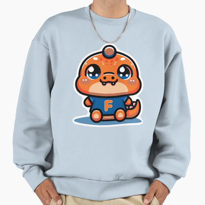 Kawaii Florida Gator Sweatshirt - Graphic Print Unisex - T-Shirt, Sweatshirt, Hoodie