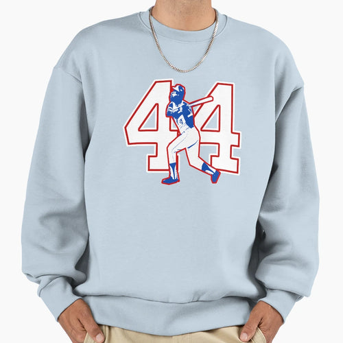 Hammerin Hank Home Run 755 Old T-Shirt - Minimalist Print for Adults - T-Shirt, Sweatshirt, Hoodie
