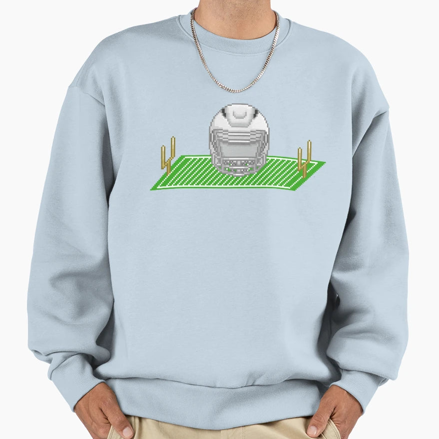 Field Helmet White 1 Sweatshirt - Fun Novelty Design Men Women - T-Shirt, Sweatshirt, Hoodie