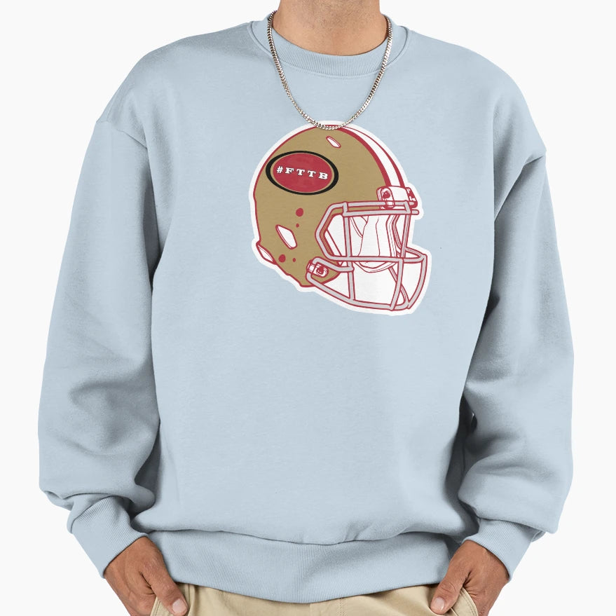 Fttb Helmet Sweatshirt - Custom Art Print Men Women - T-Shirt, Sweatshirt, Hoodie