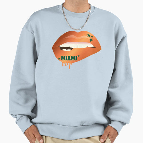 University Miami Hurricanes Sweatshirt - Aesthetic Graphic for Adults - T-Shirt, Sweatshirt, Hoodie