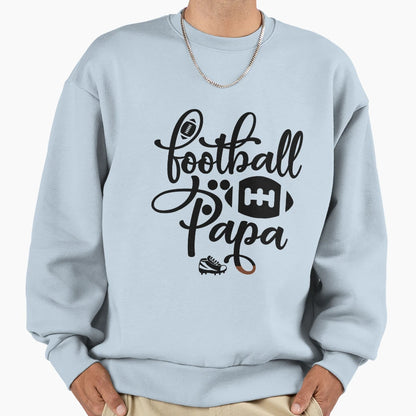 Football Papa Funny Football Lovers T-Shirt - Trendy Graphic Men Women - T-Shirt, Sweatshirt, Hoodie