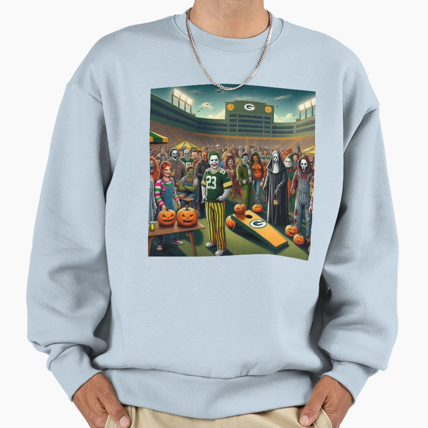 Packers Halloween Safety Sweatshirt - Custom Art Print Men Women - T-Shirt, Sweatshirt, Hoodie