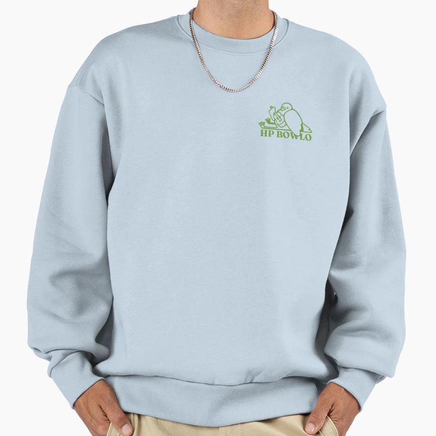 Hp Bowlo Pigeon Sweatshirt - Fun Novelty Design Unisex - T-Shirt, Sweatshirt, Hoodie