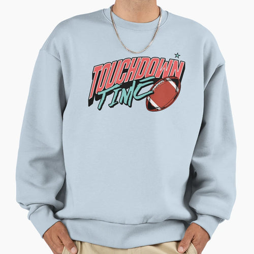 Touchdown Time Sweatshirt - Minimalist Print for Adults - T-Shirt, Sweatshirt, Hoodie