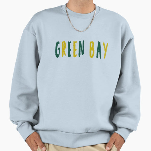 Green Bay Colors Sweatshirt - Custom Art Print Unisex - T-Shirt, Sweatshirt, Hoodie