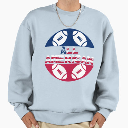 Cw All American Sweatshirt - Casual Everyday Wear Unisex - T-Shirt, Sweatshirt, Hoodie
