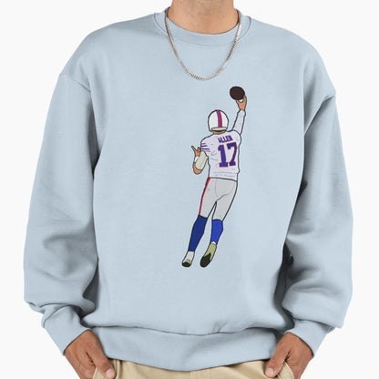 Josh Throws Sweatshirt - Streetwear Style for Adults - T-Shirt, Sweatshirt, Hoodie