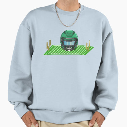 Field Helmet Dark Green 2 Sweatshirt - Unique Graphic for Adults - T-Shirt, Sweatshirt, Hoodie