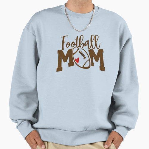 Football Mom Football Season Custom Sweatshirt - Graphic Print for Adults - T-Shirt, Sweatshirt, Hoodie