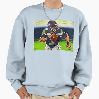 Mr Wilson Seahawk Graffiti Painting Sweatshirt - Fun Novelty Design Unisex - T-Shirt, Sweatshirt, Hoodie