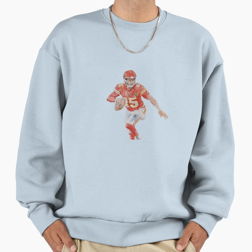 Mahomes 1 Sweatshirt - Casual Everyday Wear for Adults - T-Shirt, Sweatshirt, Hoodie