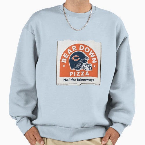 Bear Down Pizza Sweatshirt - Streetwear Style Men Women - T-Shirt, Sweatshirt, Hoodie