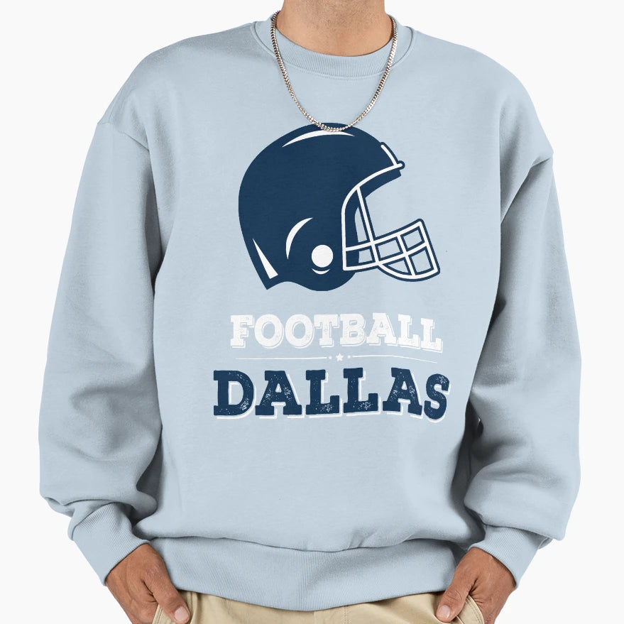 Dallas Football Sweatshirt - Fun Novelty Design Unisex - T-Shirt, Sweatshirt, Hoodie