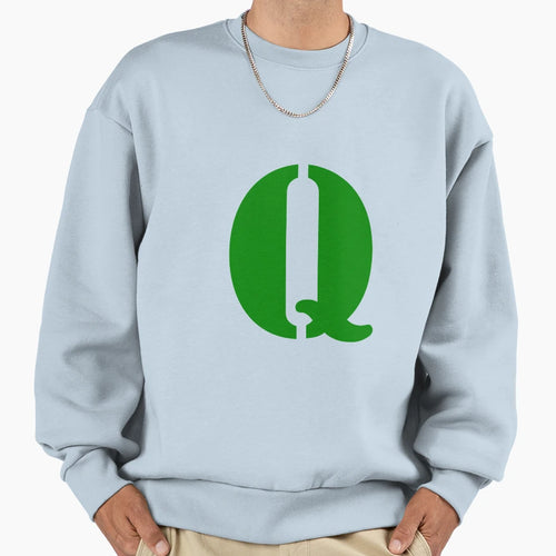 Letrer Q Sweatshirt - Custom Art Print for Adults - T-Shirt, Sweatshirt, Hoodie