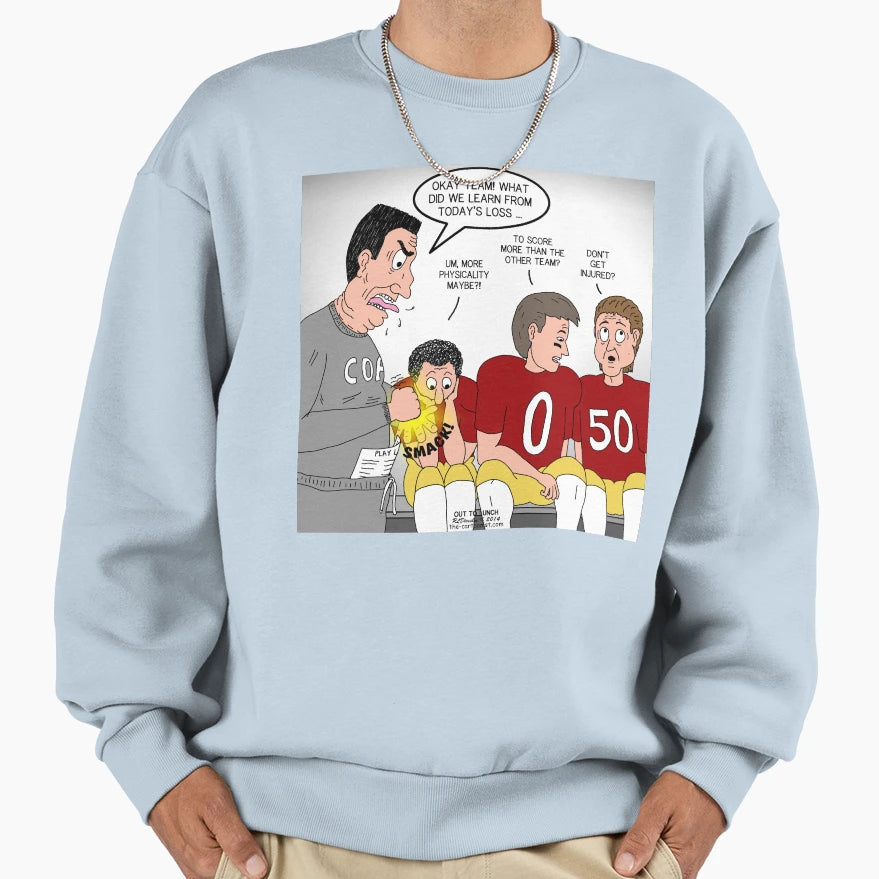 Football Losing Lessons Learned Sweatshirt - Custom Art Print Men Women - T-Shirt, Sweatshirt, Hoodie