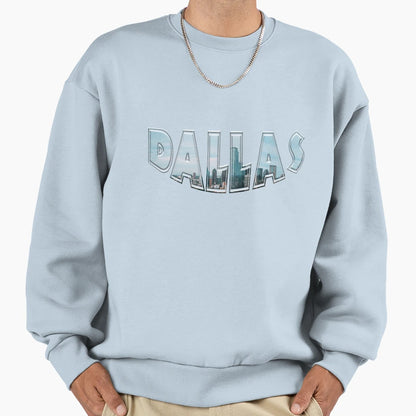 Dallas Sweatshirt - Aesthetic Graphic Men Women - T-Shirt, Sweatshirt, Hoodie