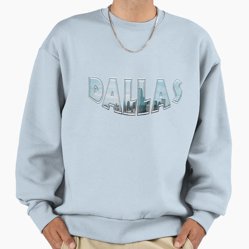 Dallas Sweatshirt - Aesthetic Graphic Men Women - T-Shirt, Sweatshirt, Hoodie