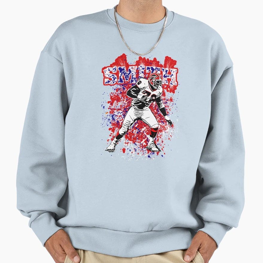 Bruce Smith Sweatshirt - Streetwear Style Men Women - T-Shirt, Sweatshirt, Hoodie