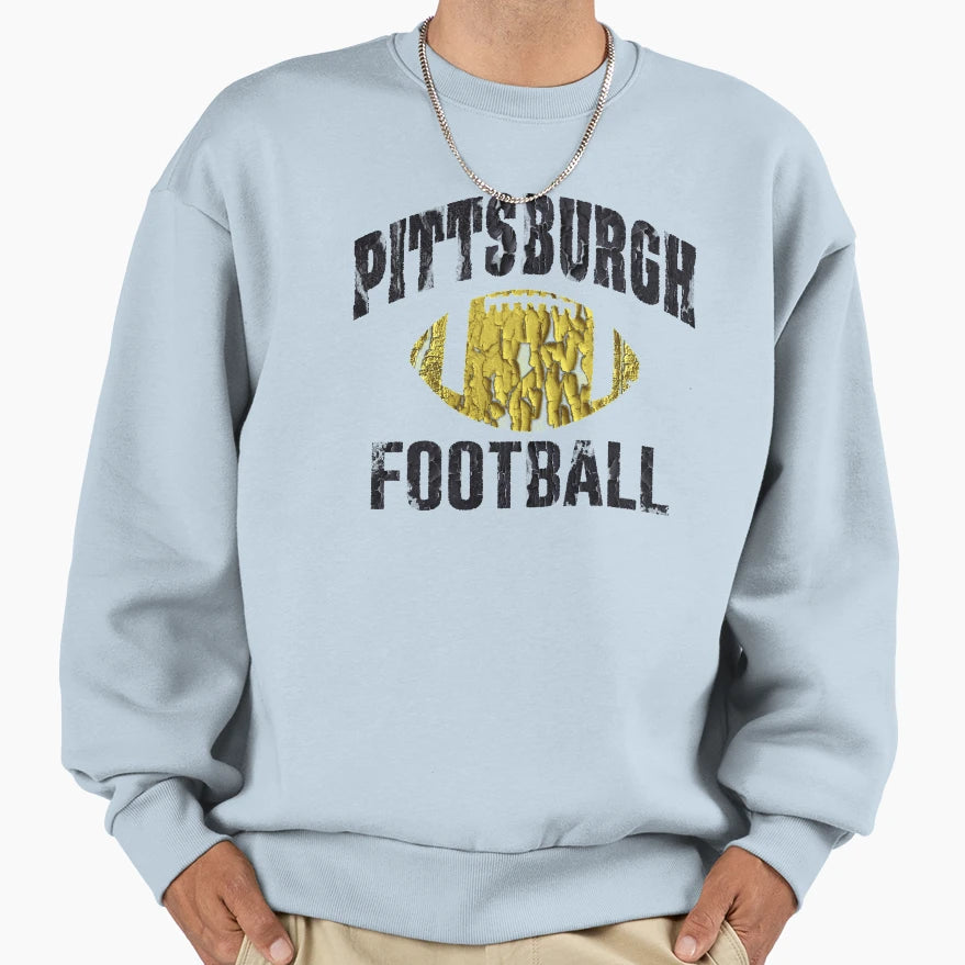 Pittsburgh Football Sweatshirt - Casual Everyday Wear Unisex - T-Shirt, Sweatshirt, Hoodie