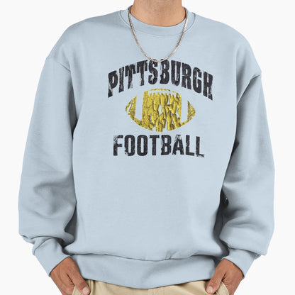 Pittsburgh Football Sweatshirt - Casual Everyday Wear Unisex - T-Shirt, Sweatshirt, Hoodie