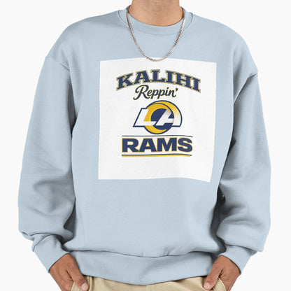 Kalihi Reppin Da Rams Sweatshirt - Streetwear Style for Adults - T-Shirt, Sweatshirt, Hoodie