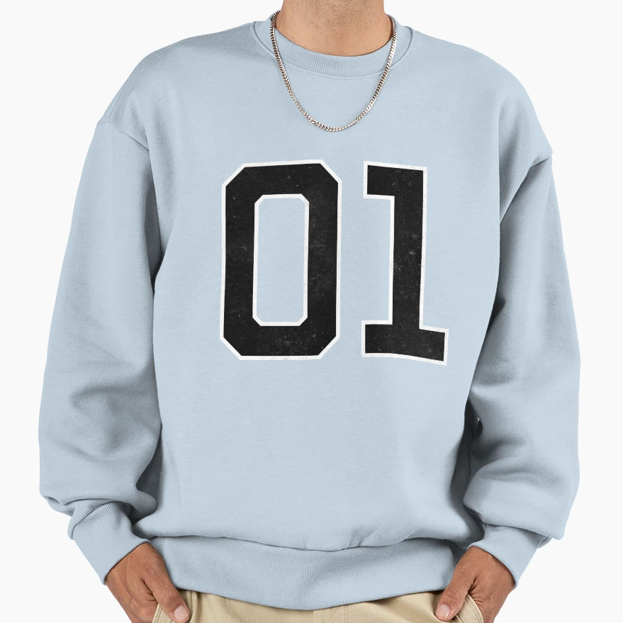 01 General Lee Number Sweatshirt - Streetwear Style Unisex - T-Shirt, Sweatshirt, Hoodie