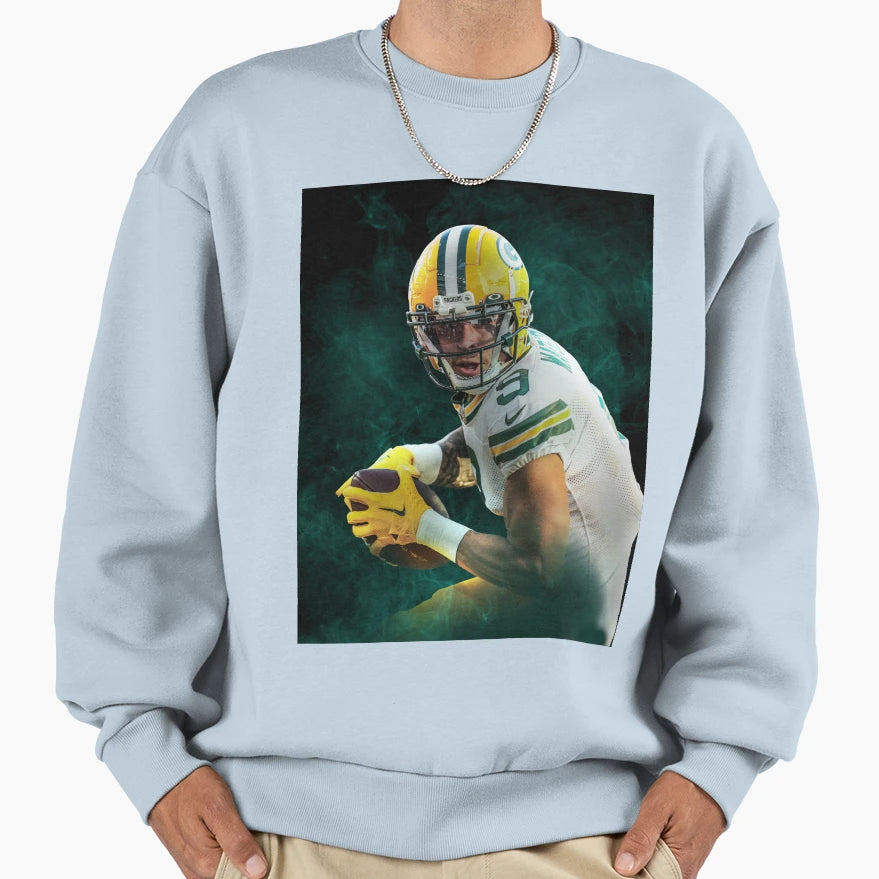 Christian Watson Green Bay Sports Sweatshirt - Novelty Apparel for Adults - T-Shirt, Sweatshirt, Hoodie