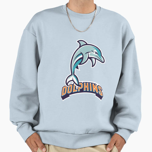 Dolphins Nrl Sweatshirt - Minimalist Print Unisex - T-Shirt, Sweatshirt, Hoodie