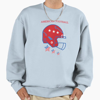 American Football Sweatshirt - Fun Novelty Design Men Women - T-Shirt, Sweatshirt, Hoodie