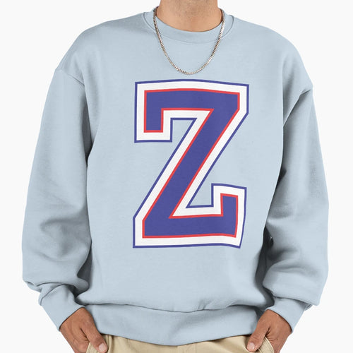 Alphabet Z Sweatshirt - Aesthetic Graphic for Adults - T-Shirt, Sweatshirt, Hoodie