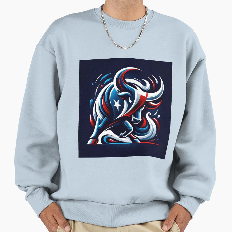 Texas Football Sweatshirt - Custom Art Print for Adults - T-Shirt, Sweatshirt, Hoodie