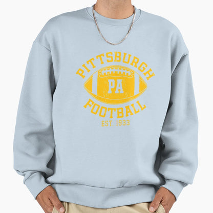 Pittsburgh Steelers Football Team Pa Sweatshirt - Unique Graphic Unisex - T-Shirt, Sweatshirt, Hoodie
